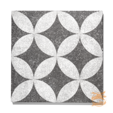 GeoProArte® 60x60x4 Dark Grey Flower