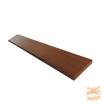 Pak van 4 stuks Thermovision Ayous Geschaafde/fijnbezaagde Plank 1,8x13,5x245 cm. Thermisch Gemodificeerd