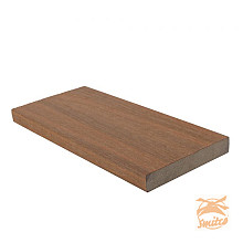 NewTechWood Composiet Co-Extrusie Kantplank Houtstructuur 2,3 x 13,8 x 300 cm. Teak  1059164