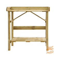 Tuinwerkbankje 95 x 90 x 45 cm (HxBxD).