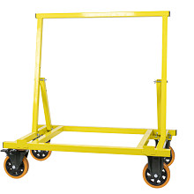 Platenwagen Groot Met Vier Wielen