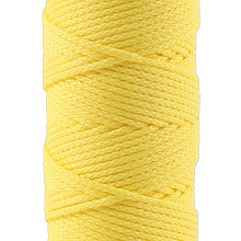 Uitzetkoord geel 1,5mm 50m high quality