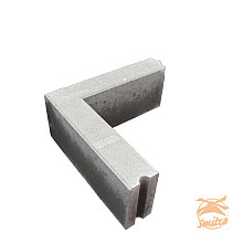 Opsluitband Hoekstuk Grijs