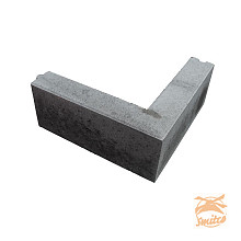 Opsluitband Hoekstuk Zwart