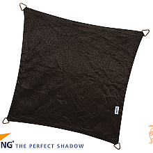 Coolfit Schaduwdoek Vierkant 3,60 x 3,60 Black