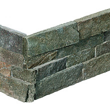 set á 4 stuks Stonepanel Hoekstukken Rusty Quarzite