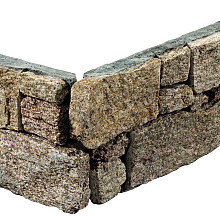 set á 4 stuks Stonepanel Hoekstukken Rustic Sand