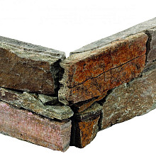set á 4 stuks Stonepanel Hoekstukken Rustic Autumn