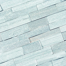 Pak á 5 st. Stonepanel Snow White Marble 15x60x1,5-2,5 cm