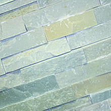 Pak á 5 st.Stonepanel White Quarzite 15x60x1,5-2,5 cm