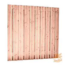 Redvision Scherm Geschaafd 19 Planks 16mm 180 x 180 cm