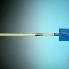 Kinderspade Blauw Met Steel