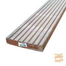 Bangkirai Hardhout Antislipprofiel 2,5x14,5 x 395 cm. 000414