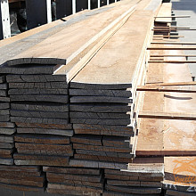 Azobé Hardhout Planken Fijnbezaagd 2x20x400 cm.