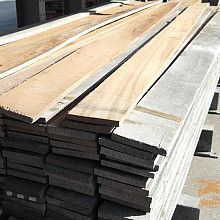 Azobé Hardhout Planken Fijnbezaagd 2x15x400 cm.