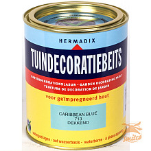 Tuindecoratiebeits 713 Caribbean Blue  750 ml.