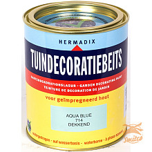 Tuindecoratiebeits  714 Aqua Blue 750 ml.