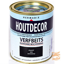 Houtdecor Dekkend 620 Zwart  750 ml.