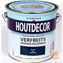 Houtdecor Dekkend 627 Blauw