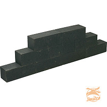 Linea Palissaden Strak 15 x 15 cm Black