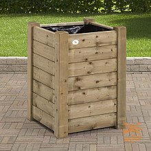 Bloembak Horst 50x50cm, 35mm, 71cm hoog