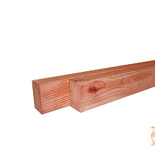 Douglas Fijnbezaagde Regel 4,5 x 7,5 x 250 cm. Groen Geïmpregneerd W31428