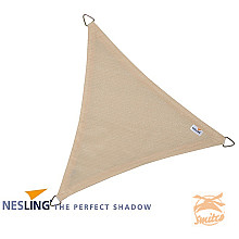 Coolfit Schaduwdoek Driehoek 3,60 x 3,60 x 3,60 off-white