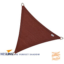 Coolfit Schaduwdoek Driehoek 3,60 x 3,60 x 3,60 Terra-Cotta